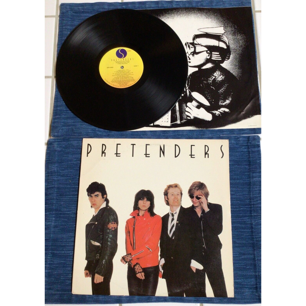 Vintage Pretenders Self Titled Vinyl LP 12" Record ~890A